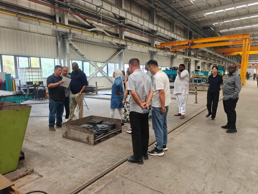The Governor of Nigeria and his delegation visited Shandong Hujiang Intelligent Assembly